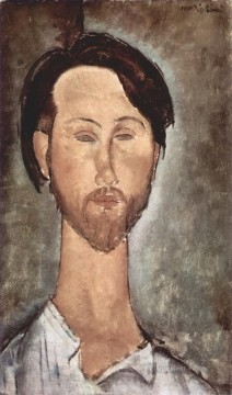 Retrato de Leopold Zborowski 2 Amedeo Modigliani Pinturas al óleo